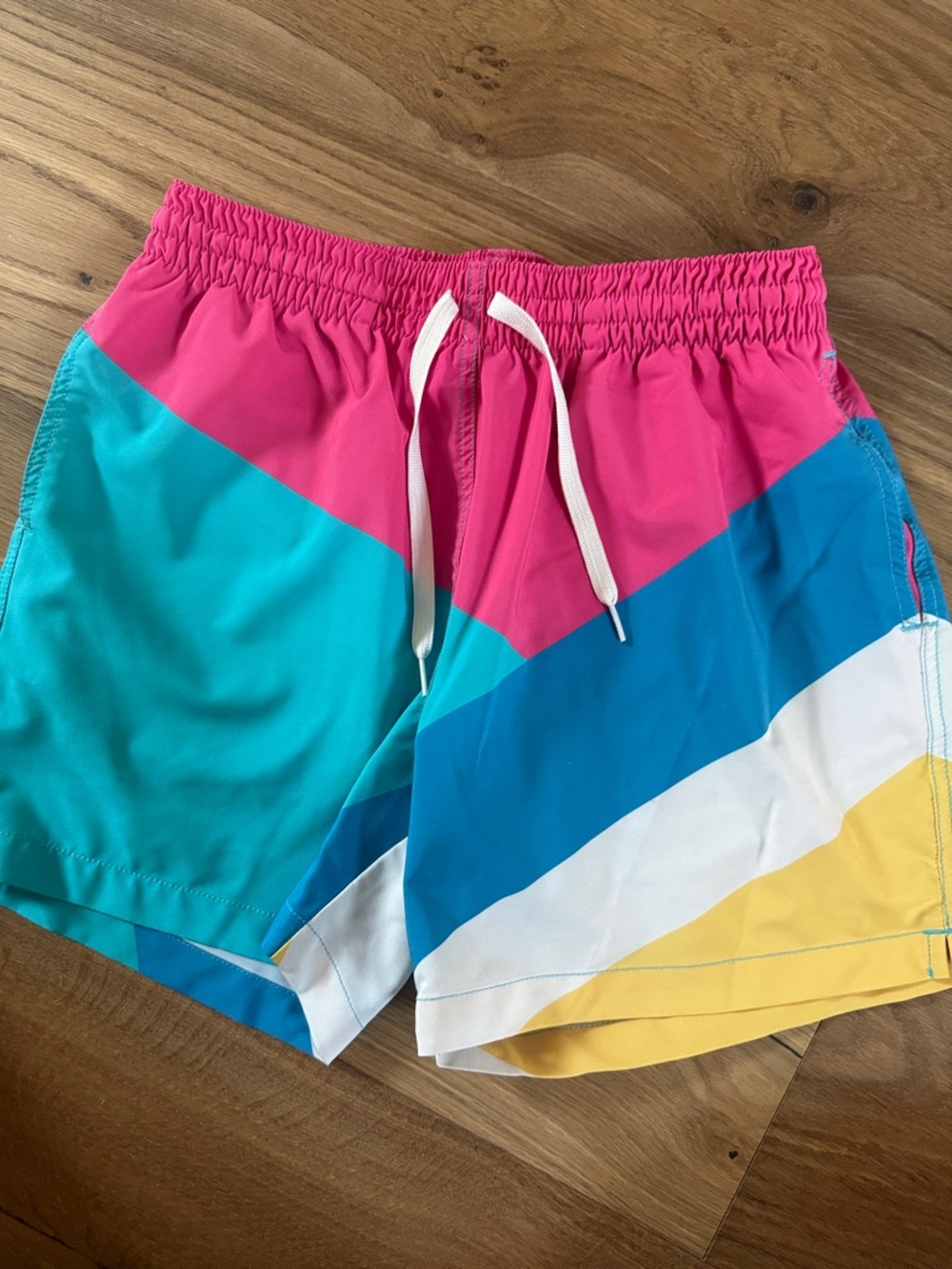 Chubbies Swim Trunks in Pink, Teal, Blue, White, Yellow
